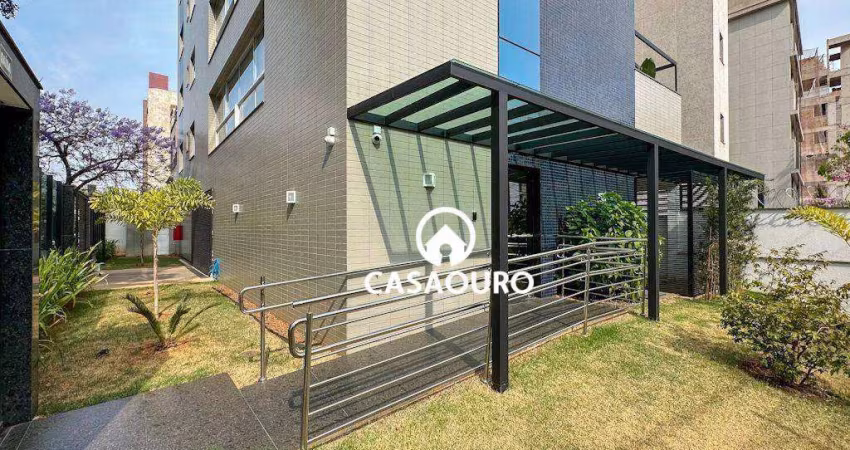 Apartamento com 4 dormitórios à venda, 129 m² por R$ 1.800.000,00 - Serra - Belo Horizonte/MG