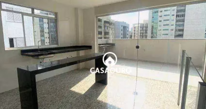 Cobertura com 1 dormitório à venda, 72 m² por r$ 998.000,00 - lourdes - belo horizonte/mg