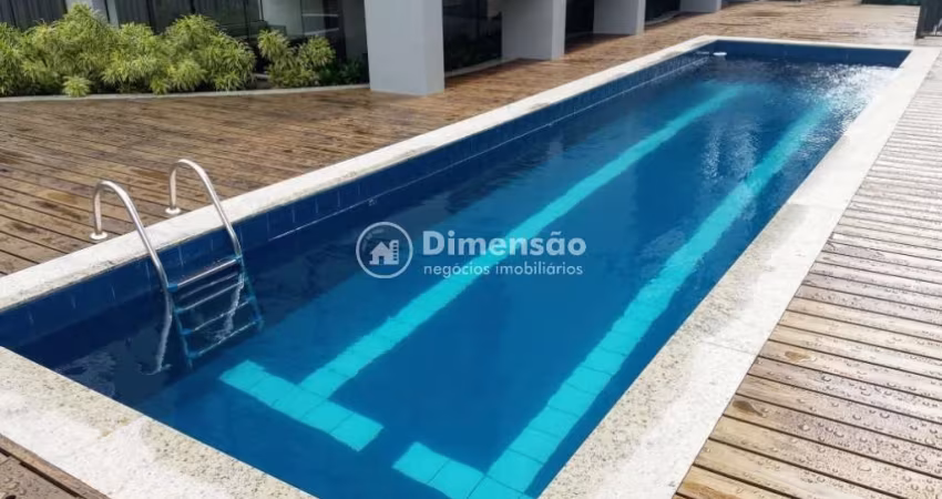 Lindo apartamento semi mobilhado com 58,40m2 área privativa com vista Mar