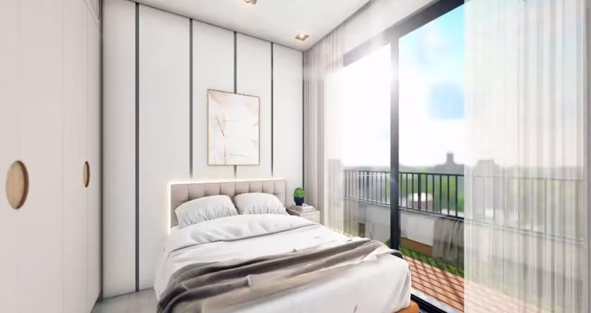 Cobertura 1 dorm a próximo ao shopping Villa Romana