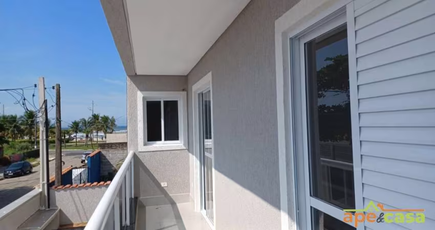 Casa Cond. Sobreposta Alta c/ Sacada e Vista mar
