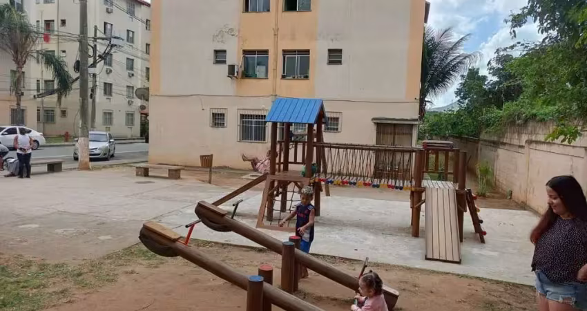 Apartamento com 2 dormitórios à venda, 43 m² por r$ 90.000,00 - campo grande - rio de janeiro/rj