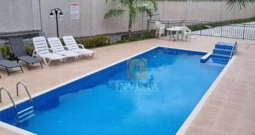 Apartamento com 2 dormitórios à venda, 44 m² por r$ 155.000,00 - santa cruz - rio de janeiro/rj