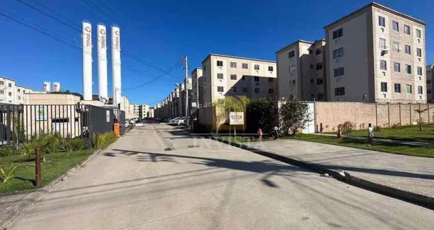Apartamento com 2 dormitórios à venda, 44 m² por r$ 120.000,00 - guaratiba - rio de janeiro/rj