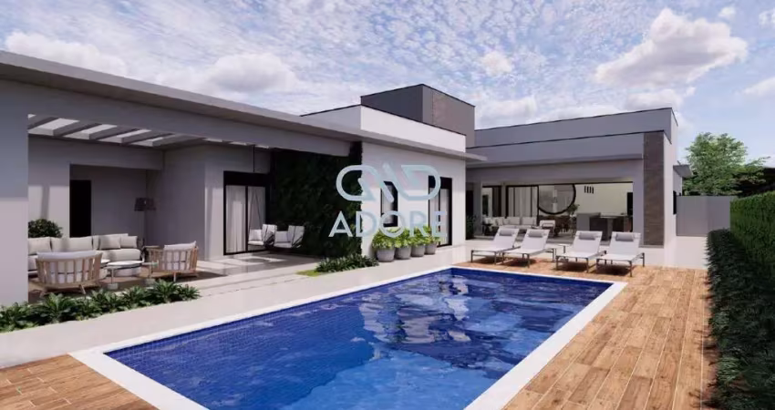 Casa para alugar no condomínio terras de mont serrat - salto/sp