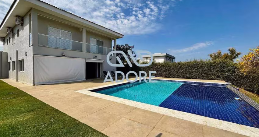Casa mobiliada disponível para aluguel no condomínio fazenda kurumin em itu/sp | 4 quartos | piscina |