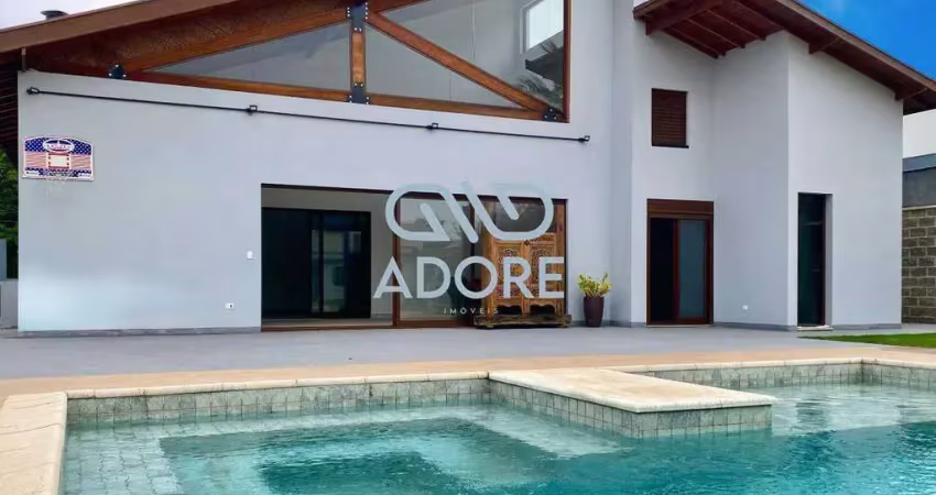 Casa térrea para aluguel no condomínio zuleika jabour - salto/sp | 5 quartos | piscina aquecida |