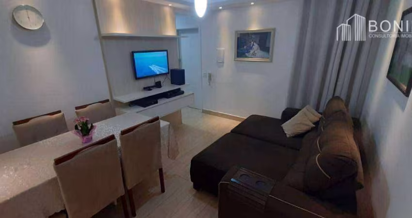 Apartamento com 2 dormitórios à venda, 49 m² por R$ 210.000,00 - Planalto do Sol II - Santa Bárbara D'Oeste/SP