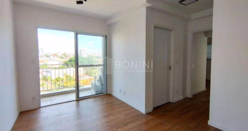 Apartamento com 2 dormitórios para alugar, 57 m² por R$ 2.118/mês - Jardim São Domingos - Americana/SP