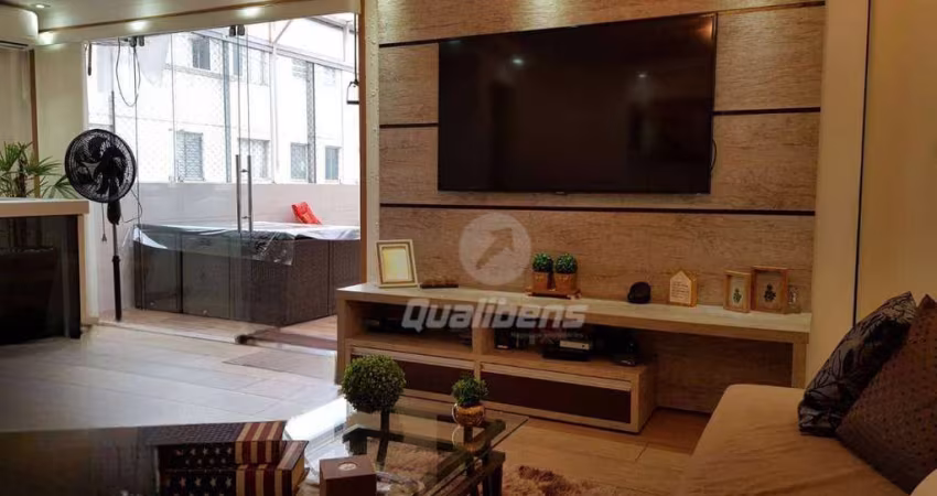 Cobertura com 3 dormitórios à venda, 112 m² por R$ 460.000,00 - Parque São Vicente - Mauá/SP