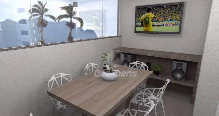 Apartamento Triplex com 2 dormitórios à venda, 75 m² por R$ 402.800,00 - Vila América - Santo André/SP