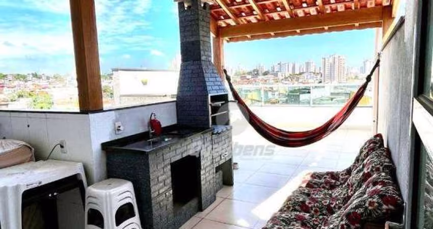 Apartamento Duplex com 2 dormitórios à venda, 73 m² por R$ 330.000,00 - Vila América - Santo André/SP