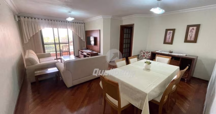Apartamento com 3 dormitórios à venda, 117 m² por R$ 625.000,00 - Bairro Campestre - Santo André/SP