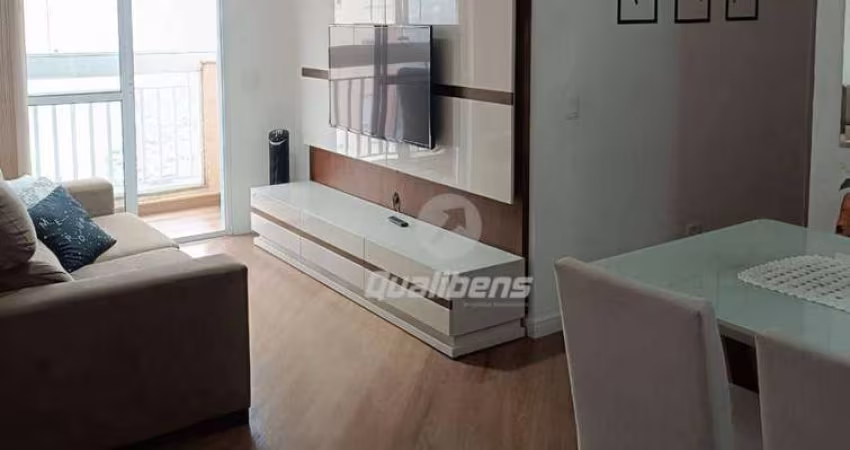 Apartamento com 2 dormitórios à venda, 58 m² por R$ 350.000,00 - Vila Falchi - Mauá/SP