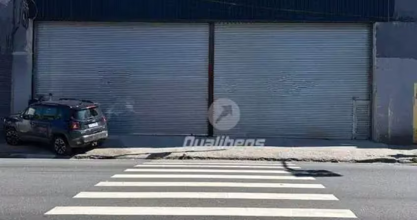 Salão/galpão/armazém para alugar, 560 m² por r$ 15.000/mês - matriz - mauá/sp
