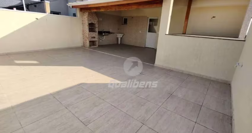 Cobertura com 2 dormitórios à venda, 132 m² por r$ 595.000,00 - vila gilda - santo andré/sp