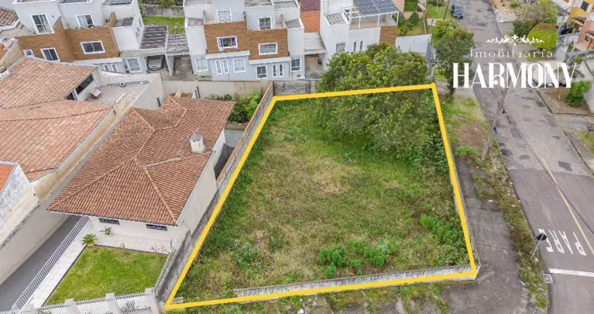 Terreno de esquina invista agora 609m² zr2.1 no abranches - curitiba