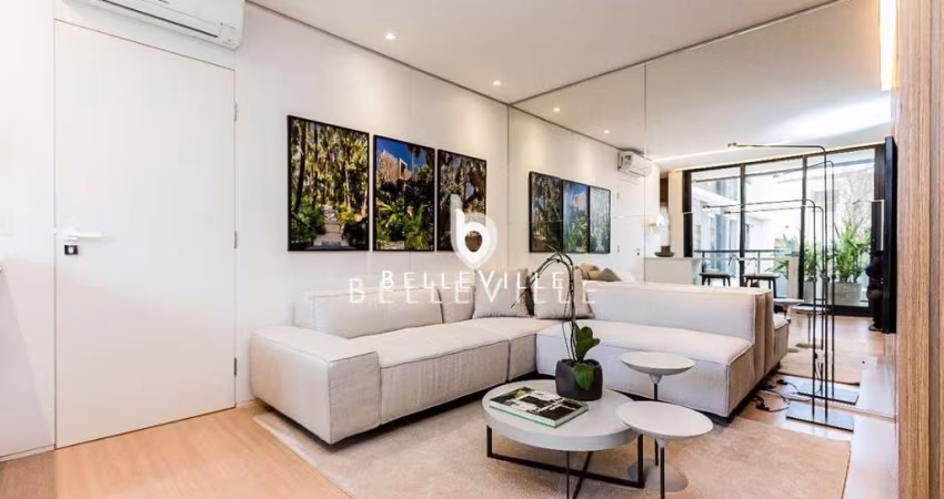 Apartamento com 02 dormítorios, 01 suíte, sacada, 01 vaga - Batel | CuritibaPR