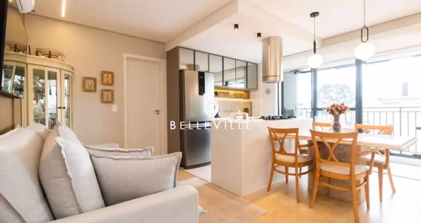 Apartamento novo no Tingui com 02 quartos, 01 suíte e 01 vaga - 60m²