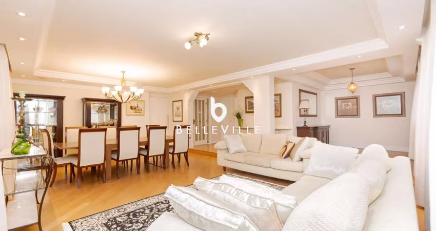 Apartamento Mobiliado, 3 suítes, 4 vagas em condomínio no Bairro Batel/Curitiba