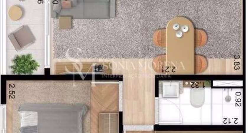 Apartamento 2 quartos 41 a 44 m² no bairro Tucuruvi