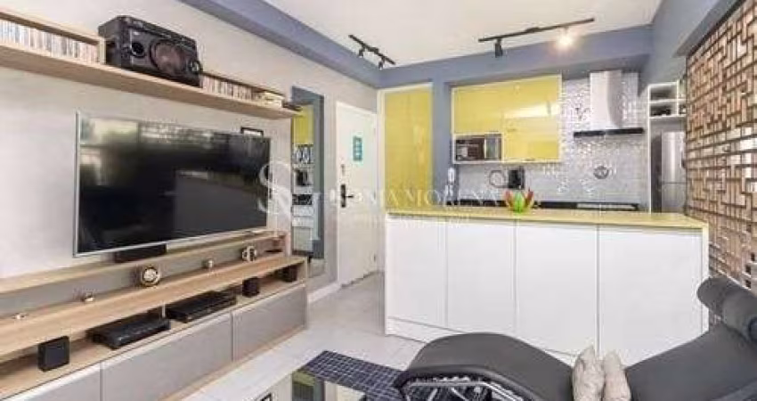 Apartamento tipo para venda com 1 quarto, sendo 1 suíte, 43m² bairro Santana