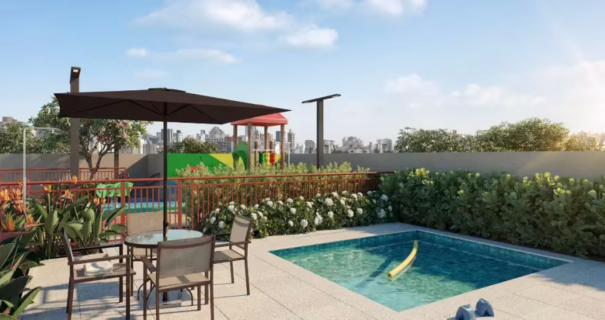 Apto pronto para morar, de 54m², 2 dormts, varanda e vaga na mooca/sp (use seu fgts)