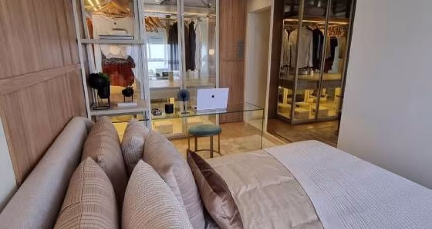 Apartamento de 76m² com 2 suites, varanda com churrasqueira e 1 vaga no Tatuapé px ao metrô
