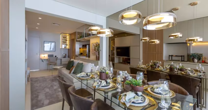 Apartamento 80m² com 2 suites, varanda com churrasqueira e vaga no tatuapé
