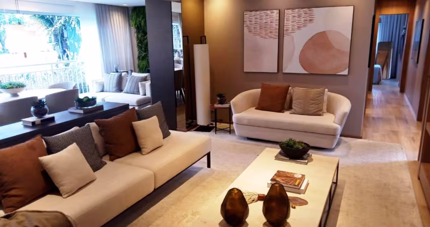 Apartamento de 127m² com  3 suites , churrasqueira a carvão na varanda +2 vagas cobertas e depósito na Lapa/Leopoldina