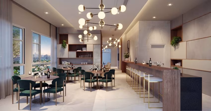 Apto de 76m² com 2 suites, varanda com estrutura para churrasqueira e 1 vaga no Tatuapé px ao metrô