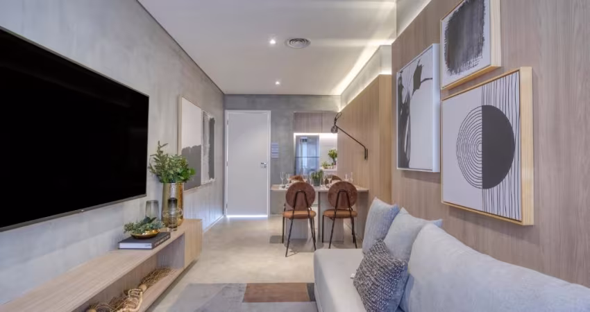 Apto de 51m² com 2 dormitórios, varanda e vaga no Tatuapé px ao metrô!