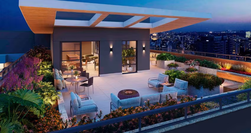Apartamento em Sta Cecília/Higienópolis 73m² com 2 dorm(suites), varanda e vaga