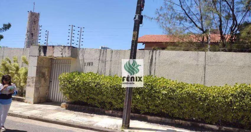 Terreno medindo 3960m²  com casarão de  5 quartos à venda por r$ 16.000.000 - guararapes - fortaleza/ce