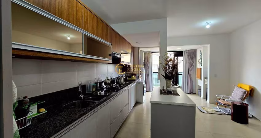 Apartamento  2 quartos (1 suite)   com vista para o mar