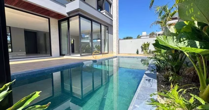 Casa  301m², 4 suites, 1 master com closet - condominio reserva da pedra
