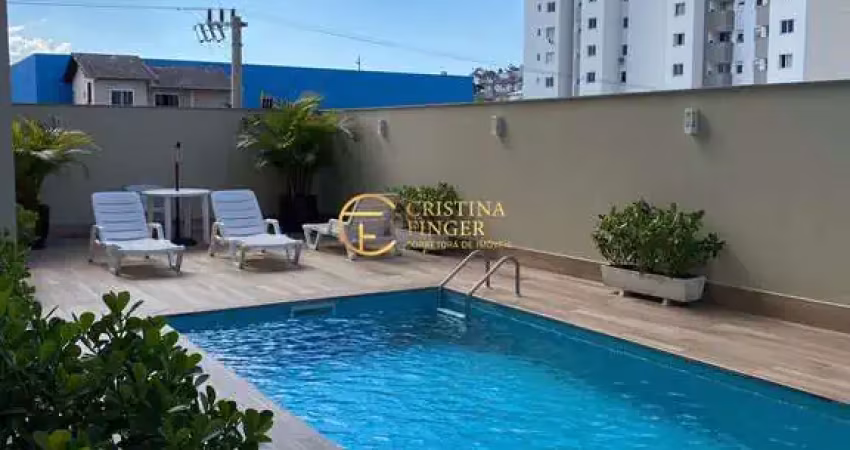 Apartamento 60m² 2 dormitórios, 1 suite - palhoça - residencial imola
