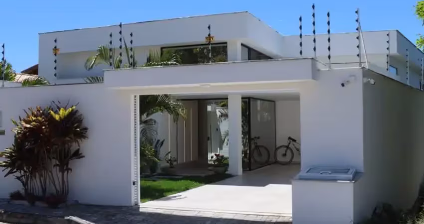 Excelente casa cinco quartos finamente decorada village lll vista mar porto seguro