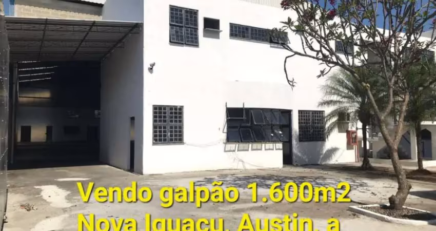 Galpão para venda em nova iguaçu, austin, 2 banheiros