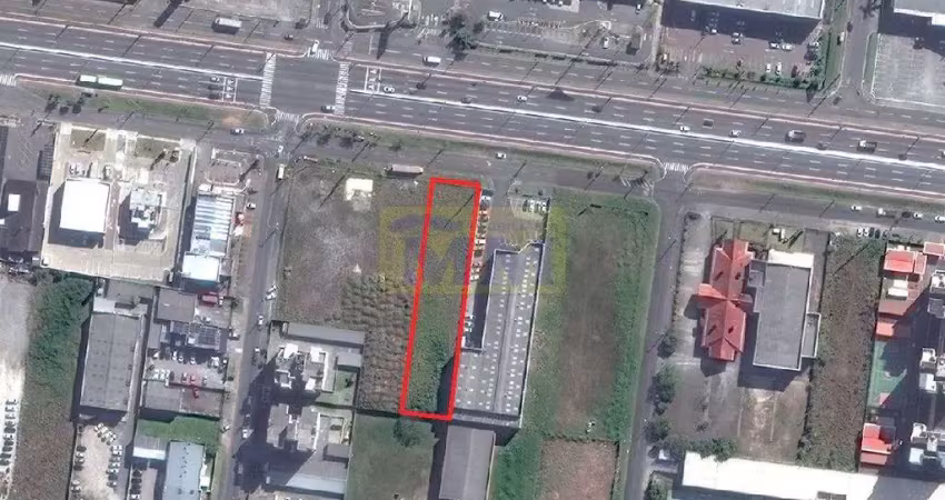 Terreno em localização privilegiada na rodovia joão leopoldo jacomel - pinhais