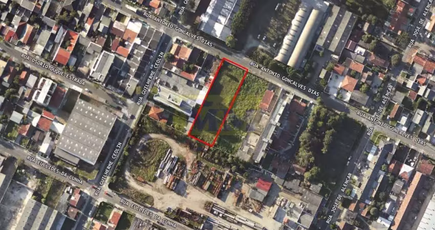Terreno de 1.925m² no bairro vargem grande em pinhais