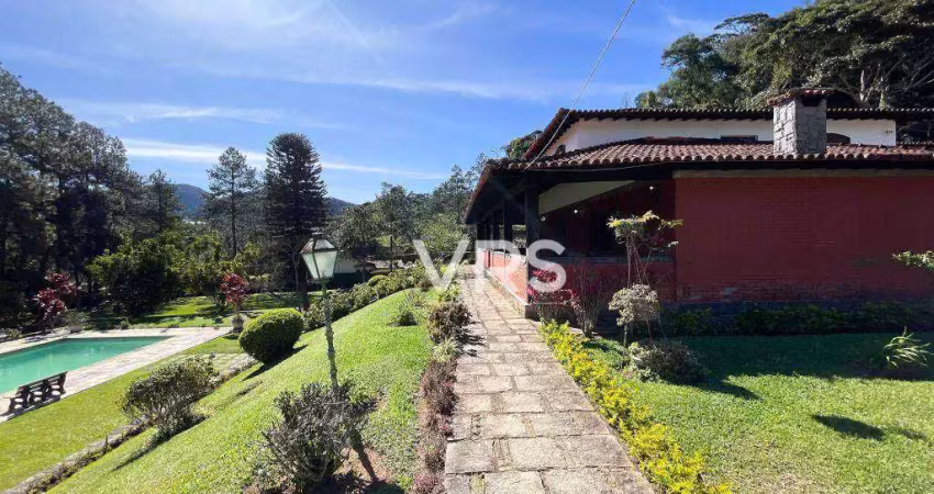 Casa com 4 dormitórios à venda, 741 m² por r$ 1.700.000,00 - fazenda boa fé - teresópolis/rj