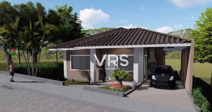 Casa com 3 dormitórios à venda, 115 m² por R$ 750.000,00 - Albuquerque - Teresópolis/RJ