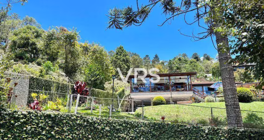 Casa com 4 dormitórios à venda, 330 m² por r$ 1.980.000,00 - albuquerque - teresópolis/rj