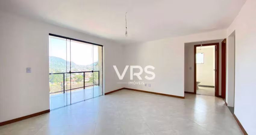 Apartamento com 2 dormitórios à venda, 98 m² por r$ 370.000,00 - santa cecília - teresópolis/rj