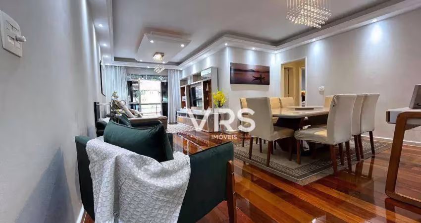 Apartamento com 3 dormitórios à venda, 132 m² por r$ 750.000,00 - alto - teresópolis/rj