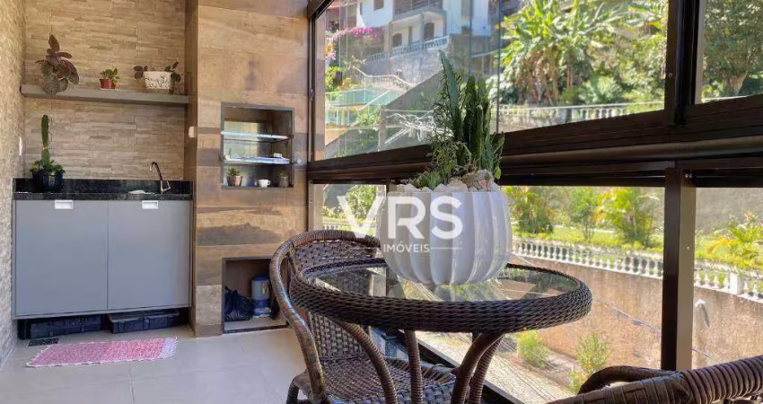Apartamento com 2 dormitórios à venda, 79 m² por R$ 510.000,00 - Quinta da Barra - Teresópolis/RJ