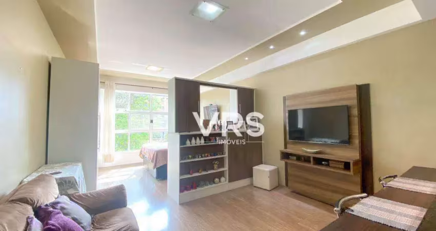 Apartamento com 1 dormitório à venda, 45 m² por r$ 390.000,00 - alto - teresópolis/rj