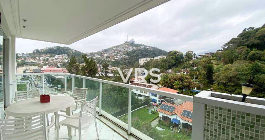 Apartamento com 3 dormitórios à venda, 136 m² por R$ 750.000,00 - Várzea - Teresópolis/RJ