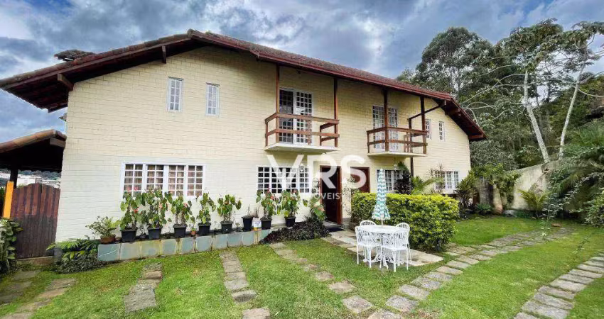 Casa com 4 dormitórios à venda, 94 m² por r$ 700.000,00 - cascata guarani - teresópolis/rj